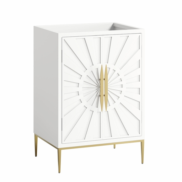 Awaken 24" Bathroom Vanity Cabinet in White