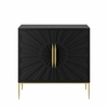 Awaken 35" Accent Cabinet in Black