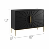 Awaken 47" Accent Cabinet in Black