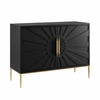 Awaken 47" Accent Cabinet in Black