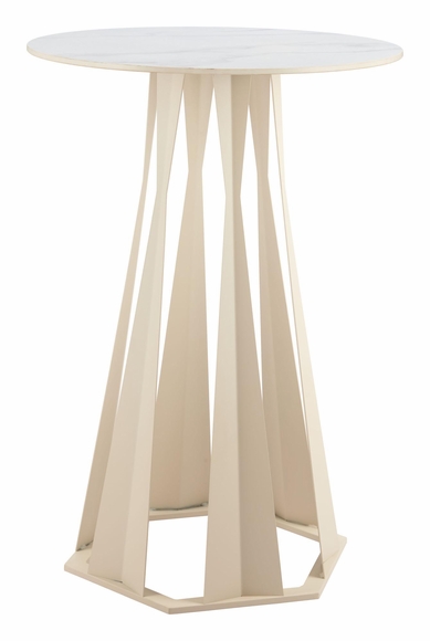 Axis Bar Table in White