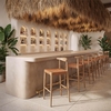 Bandani Barstool in Tan