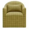 Bardot Slipcovered Linen Blend Accent Chair