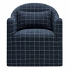 Bardot Slipcovered Linen Blend Accent Chair