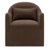 Bardot Slipcovered Linen Blend Accent Chair