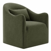 Bardot Slipcovered Linen Blend Accent Chair