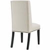 Baron Dining Chair Fabric Set of 2 in Beige