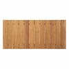 Bayport 6 Piece Outdoor Patio Teak Set in Natural White