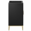 Beau 24" Bathroom Vanity Cabinet (Sink Basin Not Included) in Black