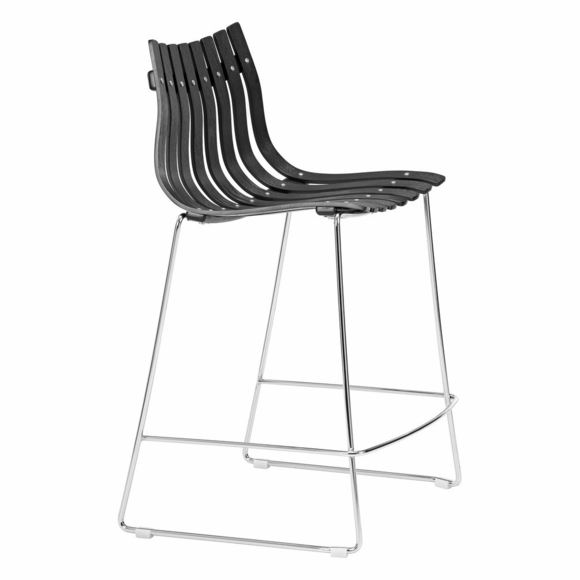 Beaufort Counter Stool - Set of 2 in Black