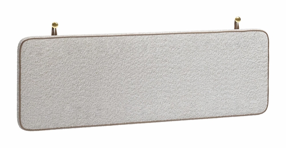 Bela Floating Queen Headboard in Ivory