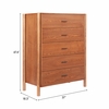 Beleza Chest in Walnut