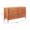 Beleza Dresser in Walnut