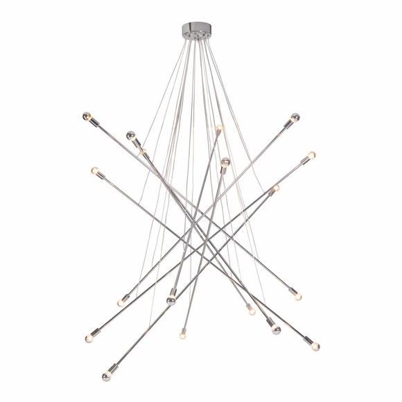 Belief Ceiling Lamp in Chrome