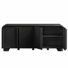 Bellamy Curved 4-Door Sideboard Cabinet