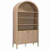 Bellamy Tall Arched Display Cabinet Bookcase
