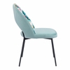 Bethpage Dining Chair Set of 2 in Multicolor Print &