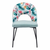 Bethpage Dining Chair Set of 2 in Multicolor Print &