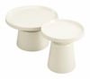 Beurre Coffee Table Set 2-Piece in Ivory