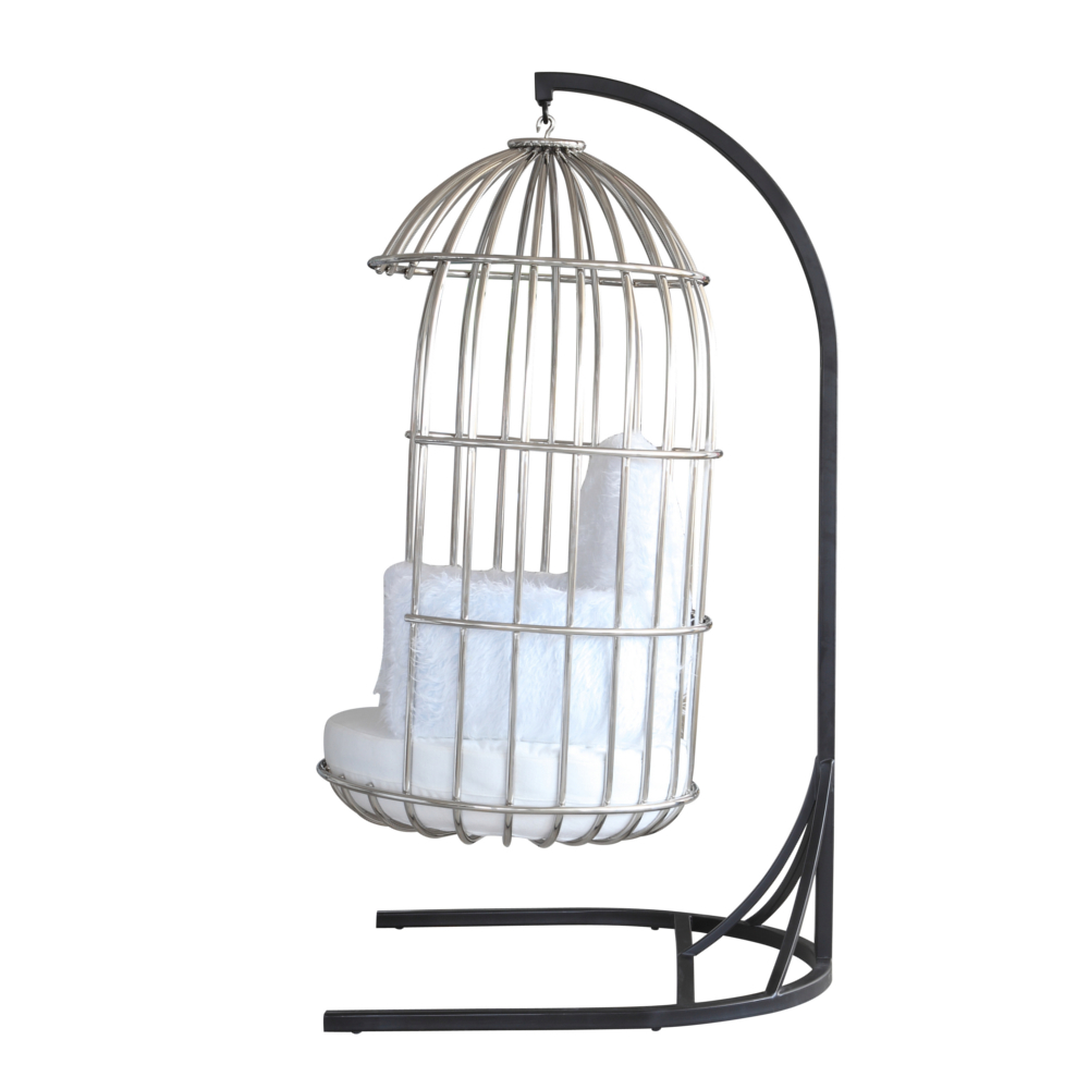 Bird Hanging Chair, White Modern In Designs