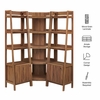 Bixby 3-piece Corner Bookshelf Set with Narrow Bookshelves