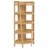 Bixby 71 Inch Corner Bookshelf