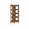 Bixby 71 Inch Corner Bookshelf