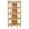 Bixby 71 Inch Corner Bookshelf