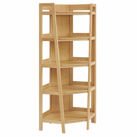 Bixby 71 Inch Corner Bookshelf