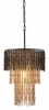Bizu Ceiling Lamp in Black & Beige