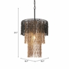 Bizu Ceiling Lamp in Black & Beige