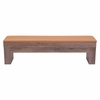 Bonker Storage Bench Set of 2 in Brown