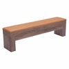 Bonker Storage Bench Set of 2 in Brown