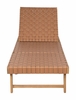 Breath Chaise Lounge in Brown