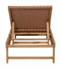 Breath Chaise Lounge in Brown
