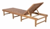 Breath Chaise Lounge in Brown