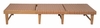 Breath Chaise Lounge in Brown
