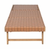 Breath Chaise Lounge in Brown