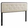 Bridgette Queen Wood Platform Bed With Splayed Legs