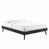 Bridgette Queen Wood Platform Bed With Splayed Legs