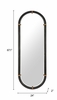 Brilo Mirror in Black