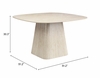 Brim Dining Table in Natural
