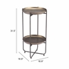 Bronson Accent Table in Bronze