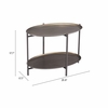 Bronson Coffee Table in Bronze