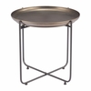 Bronson Side Table in Bronze