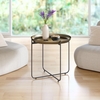 Bronson Side Table in Bronze
