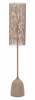 Buff Floor Lamp in Taupe