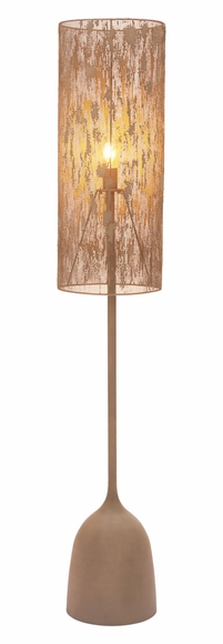 Buff Floor Lamp in Taupe