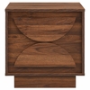 Bulwark 2-Drawer Nightstand in Walnut