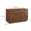 Bulwark 6-Drawer Dresser in Walnut